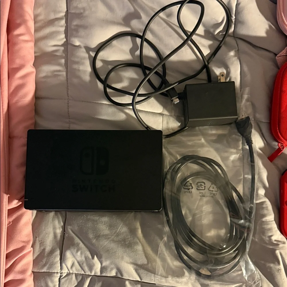Nintendo Switch Handheld Console - Red and Black